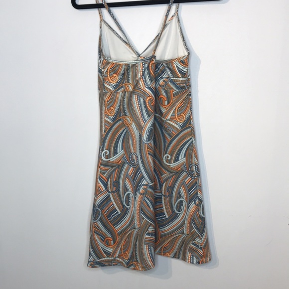Prana swirl print cross straps dress - Picture 4 of 7